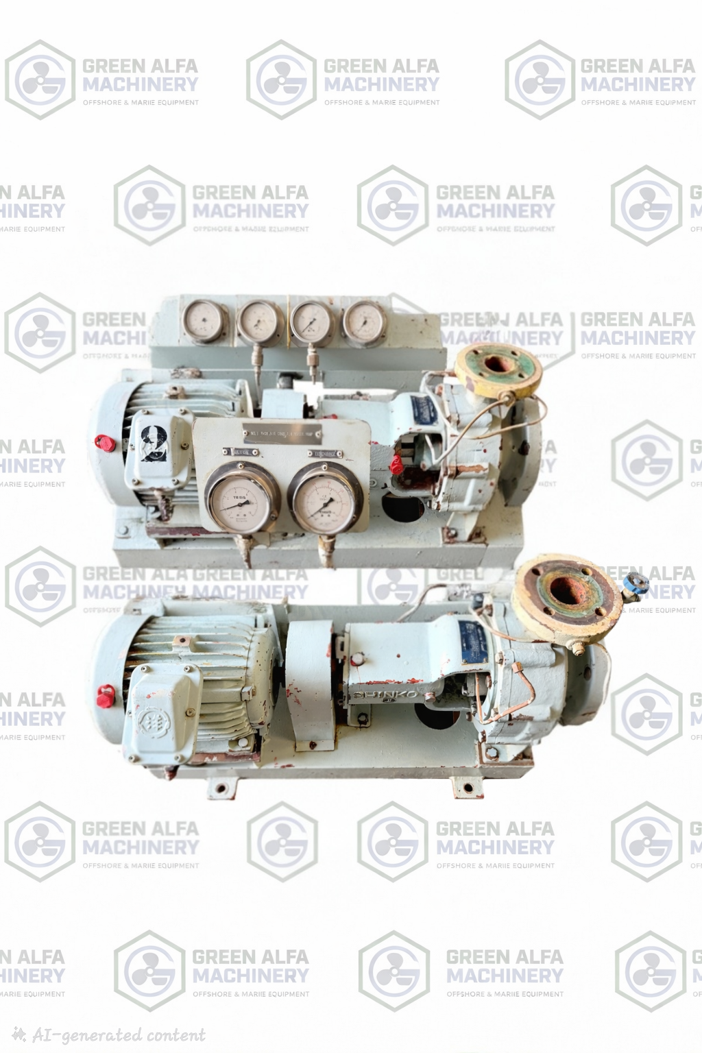 SHINKO BJ50-20M Marine Motor Pump | 25 m³/h Capacity Marine Pump - Image 2