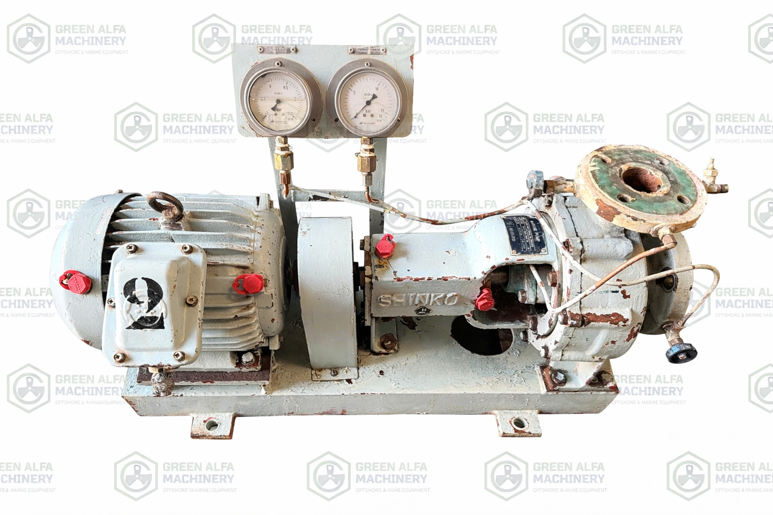 SHINKO BJ50-20M Marine Motor Pump | 25 m³/h Capacity Marine Pump