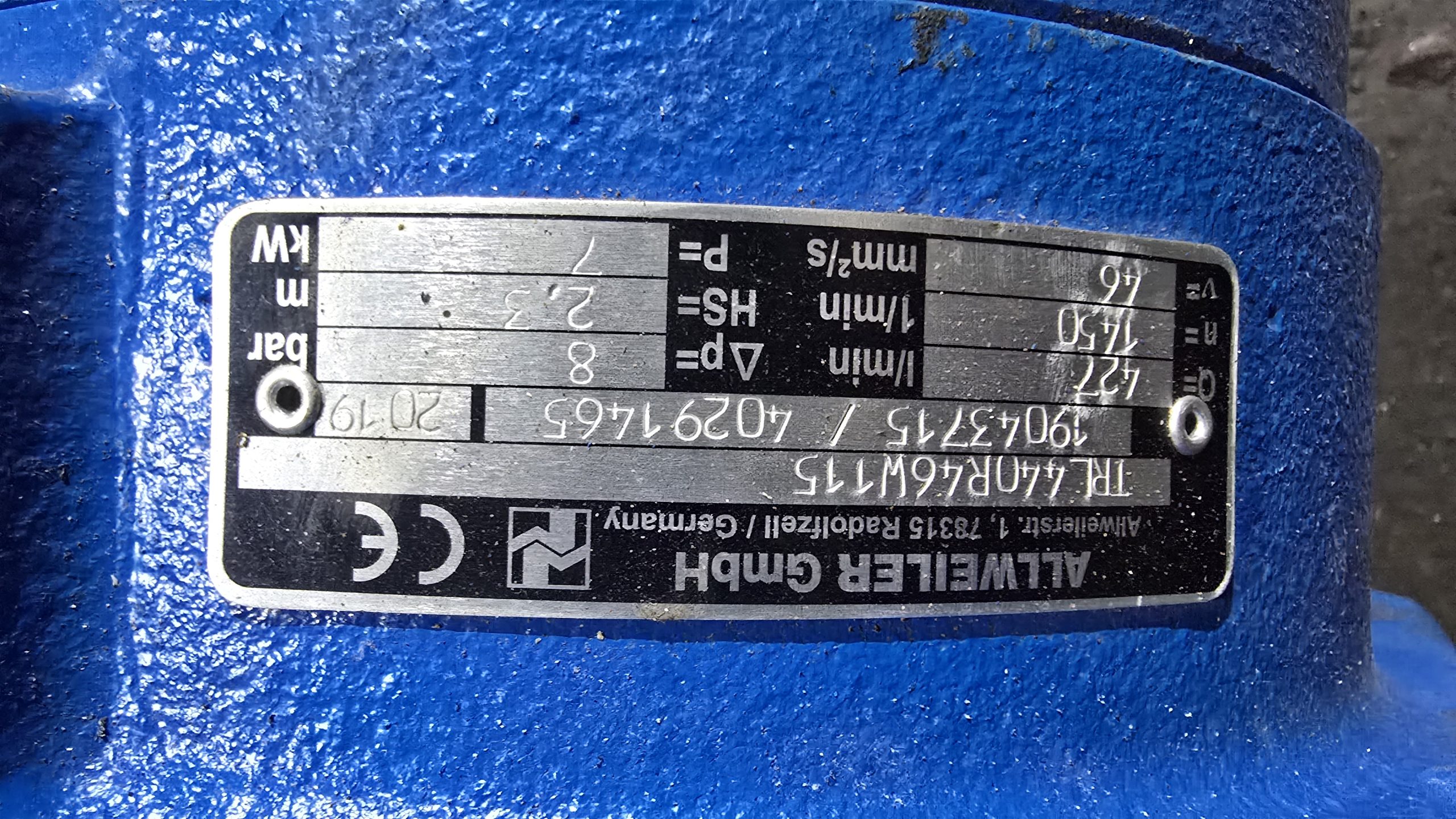Allweiler TRL 440R46W115 Screw Pump | New & Unused - Image 8