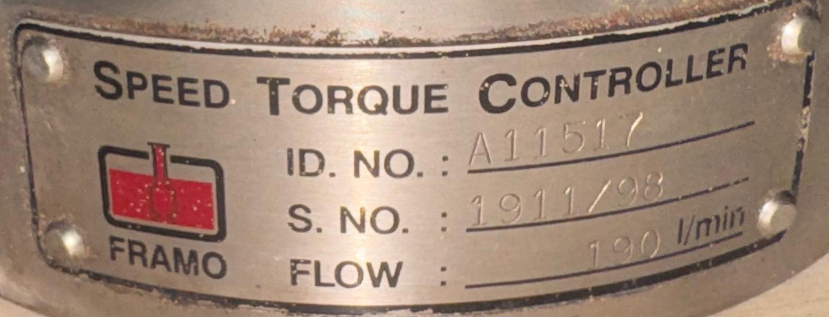 Framo Speed Torque Controller A11517 - Image 4
